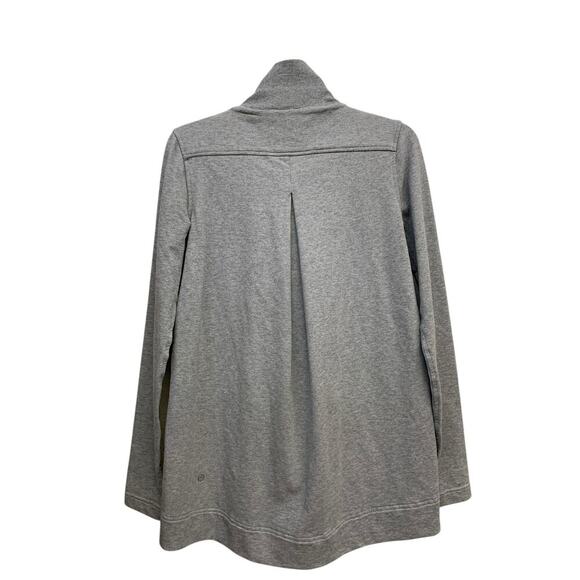Lululemon Belle Wrap Heathered Medium Grey SZ 2 - Picture 10 of 14
